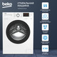 Миниатюра изображения товара Стиральная машина Beko WSRE6H612ZAWI