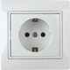Миниатюра изображения товара Розетка INTRO Plano 1-206-01 / Б0053923 (белый)