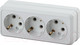 Миниатюра изображения товара Розетка INTRO Quadro 2-206-01 / Б0053819 (белый)