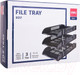 Миниатюра изображения товара Набор лотков для бумаг Deli 9217 (черный)