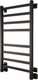 Миниатюра изображения товара Полотенцесушитель водяной Маргроид Вид 81/10 Профильный 100x50 (перекладины 30x10, черный матовый)