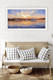 Миниатюра изображения товара Картина Декарт Корабли на закате 8Л3659 (в раме)