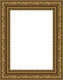 Миниатюра изображения товара Рамка Декарт 50x70 8Л3603 (золотая бронза)