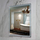 Миниатюра изображения товара Зеркало Пекам Greta 70x80 / greta-70x80B (с подсветкой и бесконтактным сенсором)