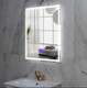 Миниатюра изображения товара Зеркало Пекам Greta 80x100 / greta-80x100M (с подсветкой, с многофункциональной панелью)