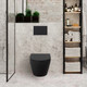 Миниатюра изображения товара Унитаз подвесной с инсталляцией BelBagno BB062CHR-MB/BB062SC-MB/BB002-80/BB007-PR-NERO.M