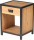 Миниатюра изображения товара Прикроватная тумба Kommodum 500x400x350 CITY-CHE1T+1N