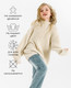 Миниатюра изображения товара Кофта детская Amarobaby Knit Soft / AB-OD21-KNITS2602/33-128 (молочный, р. 128)