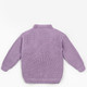 Миниатюра изображения товара Кофта детская Amarobaby Knit Soft / AB-OD21-KNITS2602/22-134 (фиолетовый, р. 134)