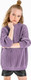 Миниатюра изображения товара Кофта детская Amarobaby Knit Soft / AB-OD21-KNITS2602/22-134 (фиолетовый, р. 134)