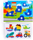 Миниатюра изображения товара Развивающий игровой набор Веселые липучки Транспорт / 4810613