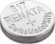 Миниатюра изображения товара Батарейка Renata SR317/SR516SW 1.55V 10mAh 5.8x1.6mm