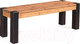 Миниатюра изображения товара Скамья садовая Kommodum 450x1400x350 MEXICA-BAN140