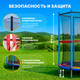 Миниатюра изображения товара Батут Sundays Acrobat-D140 (с сеткой, разноцветный)
