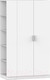 Миниатюра изображения товара Шкаф Интермебель Марсель-13 / МР-01-13 (белый премиум)