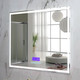 Миниатюра изображения товара Зеркало Пекам Greta 120x80 / greta-120x80M (с подсветкой,с многофункциональной панелью)