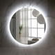 Миниатюра изображения товара Зеркало Пекам Ring Fly 100x100 / RingFly-100x100B (с подсветкой и бесконтактным сенсором)