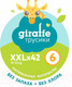 Миниатюра изображения товара Подгузники-трусики детские Lovular Giraffe XXL 15-23кг / 429712 (42шт)