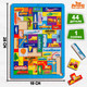 Миниатюра изображения товара Развивающая игра Лесная мастерская Головоломка. Тетрис. Большой транспорт / 4276097