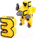Миниатюра изображения товара Набор игрушек-трансформеров Dade Toys Алфавит / D622-H093