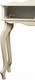 Миниатюра изображения товара Консольный столик Мебелик Берже 21 (слоновая кость)