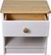 Миниатюра изображения товара Прикроватная тумба Dipriz Д.1411.1 (белый воск/антик)