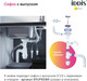 Миниатюра изображения товара Мойка кухонная IDDIS Strit STR58SDi77