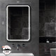 Миниатюра изображения товара Зеркало Алмаз-Люкс Lima 8060d-6 (80x60см, с подсветкой и датчиком движения)