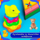 Миниатюра изображения товара Развивающий игровой набор Sima-Land Уточка / 774442