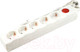 Миниатюра изображения товара Сетевой фильтр Uniel Universal S-GSU5-3 / UL-00001744 (3м, белый)