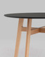 Миниатюра изображения товара Обеденный стол Stool Group Target Circle 90x90 / Z-220 (черный)
