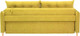 Миниатюра изображения товара Диван KRONES Цезарь 3 (велюр горчично-желтый)