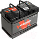 Миниатюра изображения товара Автомобильный аккумулятор Wezer 680A R+ / WEZ74680R (74 А/ч)
