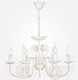 Миниатюра изображения товара Люстра Евросвет Tomas 60018/6 (бело-золотой)