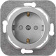 Миниатюра изображения товара Розетка Bylectrica РС16-1406 (серебристый)