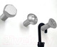 Миниатюра изображения товара Набор крючков для одежды Qualy Screw / QL10064-SV (3шт, серый)