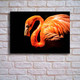 Миниатюра изображения товара Картина на стекле Stamprint Фламинго AN007 (70x100)