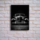 Миниатюра изображения товара Картина на стекле Stamprint Черный кадиллак VR010 (70x50)