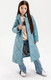Миниатюра изображения товара Пальто детское Amarobaby Trendy / AB-OD22-TRENDY29/19-140 (голубой, р.140-146)