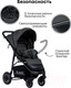 Миниатюра изображения товара Детская прогулочная коляска Bubago Sorex / BG 107-3 (Dark Grey)