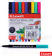 Миниатюра изображения товара Набор капиллярных ручек Luxor Mini Fine Writer 045 / 15300M/10W (10цв)
