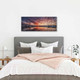 Миниатюра изображения товара Картина на стекле Stamprint Закат над бухтой NT014 (50x125)