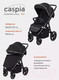 Миниатюра изображения товара Детская прогулочная коляска Rant Caspia 2.0 / RA100 (Black)