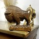 Миниатюра изображения товара Статуэтка Брестская Фабрика Сувениров Зубр / bison150_bn (коричневый)