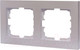 Миниатюра изображения товара Рамка для выключателей и розеток Lezard Vesna 742-3000-147