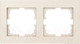 Миниатюра изображения товара Рамка для выключателей и розеток Lezard Vesna 742-3700-147
