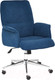 Миниатюра изображения товара Кресло офисное Tetchair York флок (синий 32)
