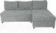 Миниатюра изображения товара Диван угловой Mio Tesoro Farris 4УС+0Пд (Santos Light Grey)
