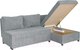 Миниатюра изображения товара Диван угловой Mio Tesoro Farris 4УС+0Пд (Santos Light Grey)