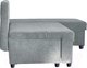 Миниатюра изображения товара Диван угловой Mio Tesoro Farris 4УС+0Пд (Santos Light Grey)